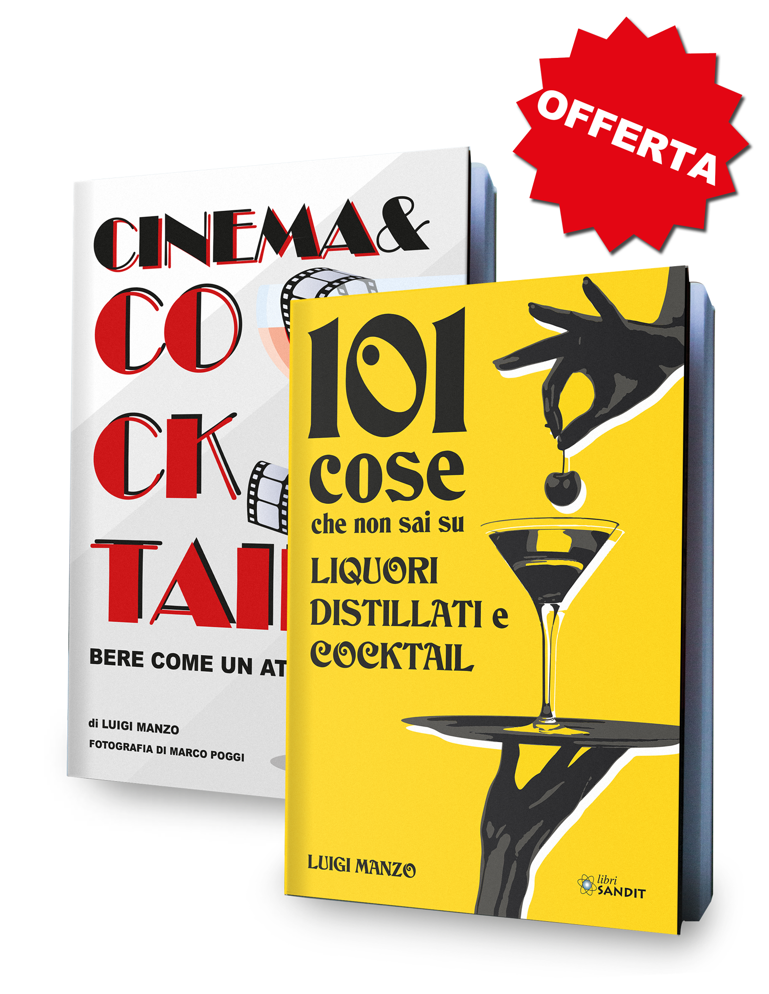 Offerta speciale: Cinema & cocktail e 101 cose che non sai su liquori, distillati e cocktail